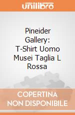 Pineider Gallery: T-Shirt Uomo Musei Taglia L Rossa giochi