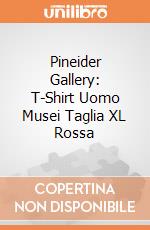 Pineider Gallery: T-Shirt Uomo Musei Taglia XL Rossa gioco di Pineider Gallery