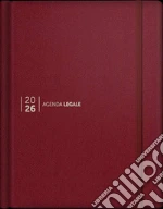 Agenda Legale 2026. Ediz. Leather Rossa. Con App Agenda Legale Pro giochi