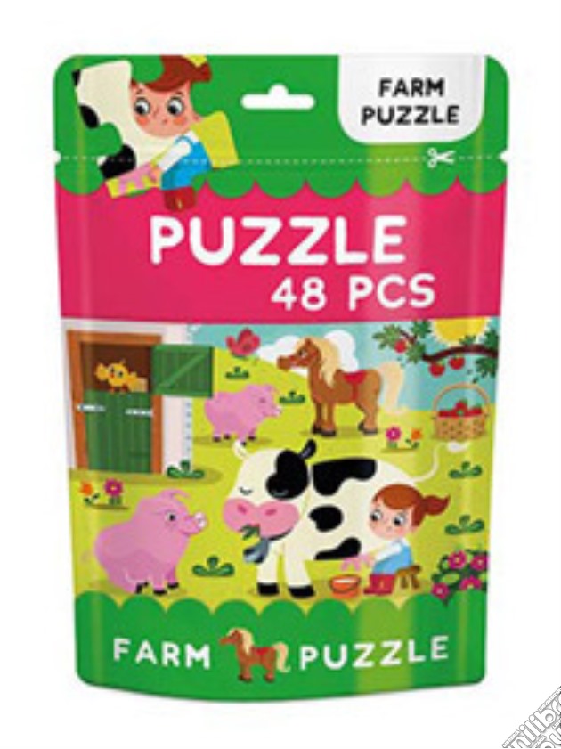 Farm. Puzzle gioco