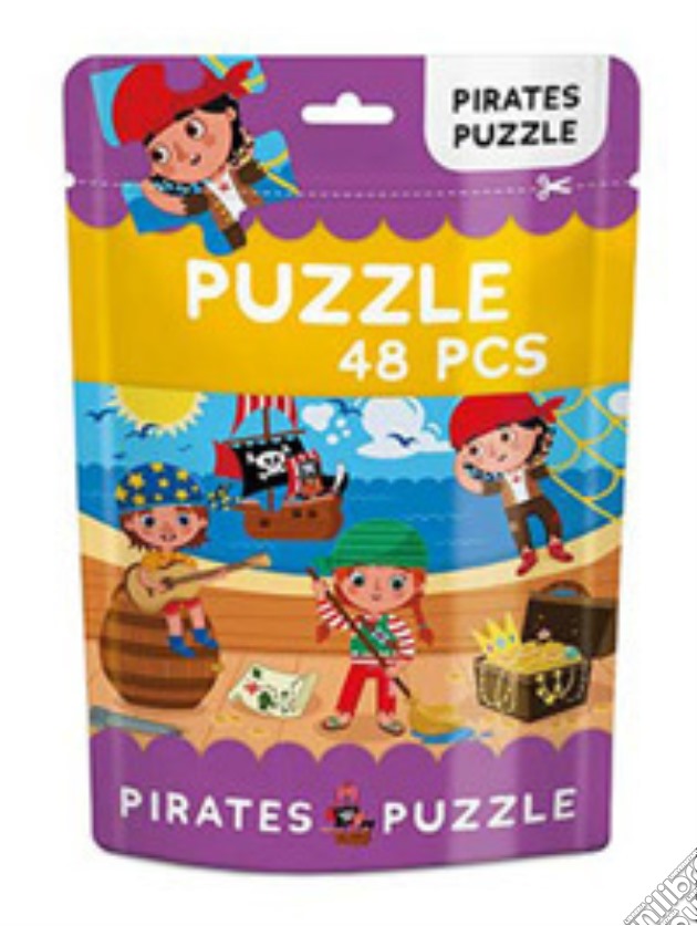 Pirates. Puzzle gioco