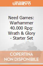 Need Games: Warhammer 40.000 Rpg: Wrath & Glory - Starter Set giochi