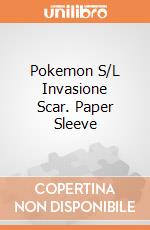Pokemon S/L Invasione Scar. Paper Sleeve gioco di CAR