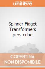 Spinner Fidget Transformers pers cube gioco di GAF