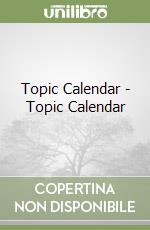 Topic Calendar - Topic Calendar libro