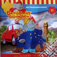(Audiolibro) Benjamin Blumchen: Als Feuerwehrmann libro