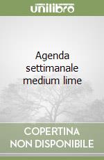 Agenda settimanale medium lime libro