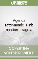 Agenda settimanale + nb medium fragola libro
