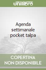 Agenda settimanale pocket talpa libro