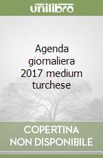 Agenda giornaliera 2017 medium turchese libro