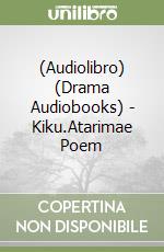 (Audiolibro) (Drama Audiobooks) - Kiku.Atarimae Poem libro