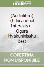 (Audiolibro) (Educational Interests) - Ogura Hyakuninisshu Best libro