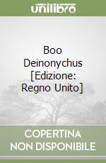 Boo Deinonychus [Edizione: Regno Unito] libro