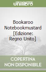 Bookaroo Notebookmustard [Edizione: Regno Unito] libro