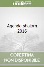 Agenda shalom 2016 libro