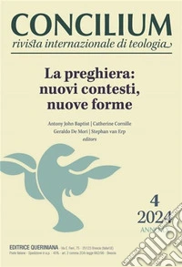 Concilium (2024). Vol. 4: Settembre-Ottobre