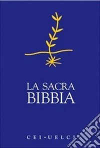 Sacra Bibbia. Ediz. blu (La) libro