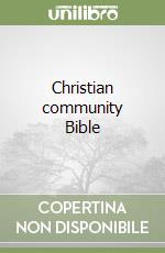 Christian community Bible libro