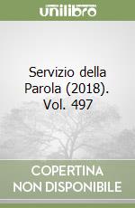 Servizio della Parola (2018). Vol. 497 libro