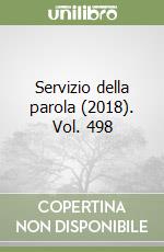 Servizio della parola (2018). Vol. 498