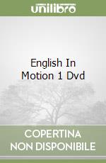 English In Motion 1 Dvd libro