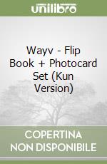 Wayv - Flip Book + Photocard Set (Kun Version) libro