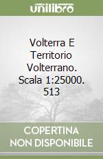 Volterra E Territorio Volterrano. Scala 1:25000. 513 libro