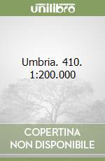 Umbria. 410. 1:200.000 libro