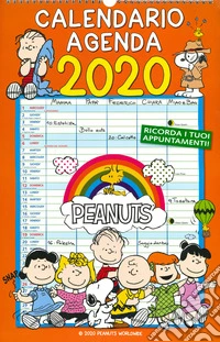 Peanuts. Calendario agenda 2020