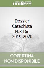 Dossier Catechista N.3-Dic 2019-2020