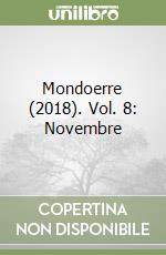 Mondoerre (2018). Vol. 8: Novembre libro