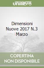 Dimensioni Nuove 2017 N.3 Marzo libro