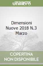 Dimensioni Nuove 2018 N.3 Marzo libro