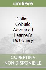 Collins Cobuild Advanced Learner's Dictionary libro