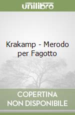 Krakamp - Merodo per Fagotto libro