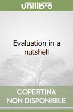 Evaluation in a nutshell libro