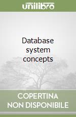 Database system concepts