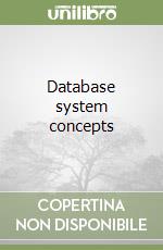 Database system concepts libro