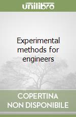 Experimental methods for engineers libro