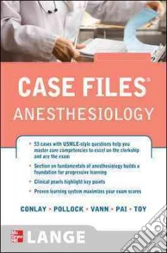 Case Files Anesthesiology