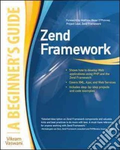 Zend framework. A beginner's guide