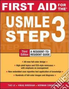 First Aid for the USMLE Step 3