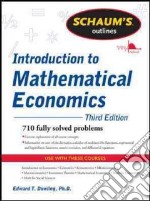 Introduction to Mathematical Economics libro