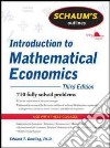 Introduction to Mathematical Economics libro