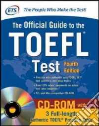 Official guide to TOEFL IBT. Con CD-ROM libro