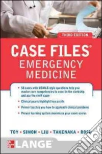 Case Files Emergency Medicine libro