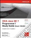 OCA Java SE 7 associate study guide libro