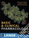 Basic and clinical pharmacology libro di Katzung Bertram G. Masters Susan B. Trevor Anthony J.