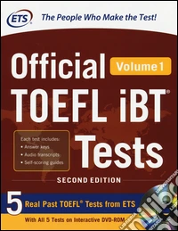 Official TOEFL IBT testes. Con DVD-ROM. Vol. 1 libro