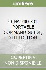 CCNA 200-301 PORTABLE COMMAND GUIDE, 5TH EDITION libro